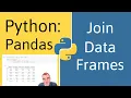 How to Join Data Frames in Pandas Python