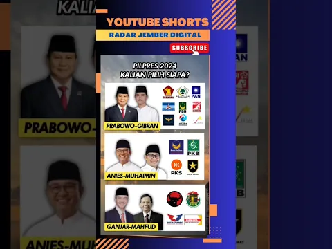 Download MP3 Kalian Pilih Siapa di Pesta Demokrasi 2024? #radarjember #viral #news