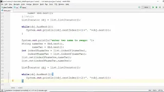Arraylist question two - part two java3 Arabic