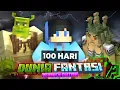 Download Lagu 100 Hari Minecraft DUNIA FANTASI BEDROCK EDITION ‼️