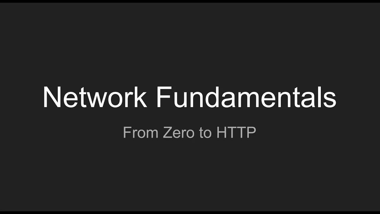 Networking Fundamentals: From MAC Addresses to TCP/IP Explained