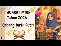 Lagu Tasya syauqiya Cabang Tartil Putri