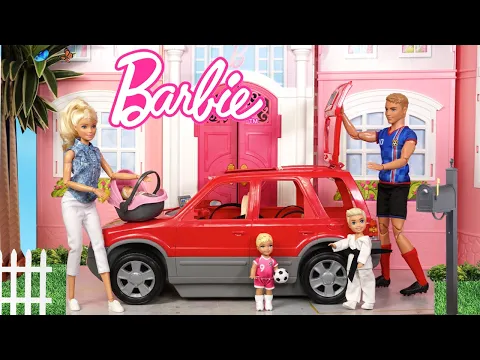 Download MP3 Barbie & Ken Family Toddler Morning Routine