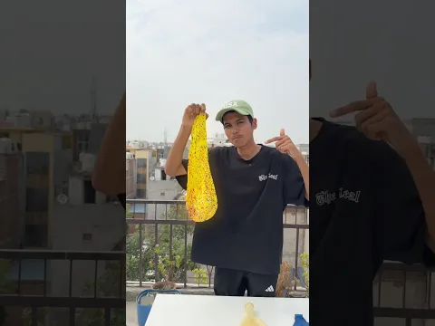 Smallest vs biggest balloon.