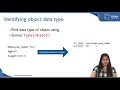 Variables and Datatypes