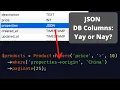 Laravel JSON DB Columns Worth Using Them