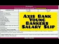 Axis Bank Assistant Manager Salary Slip Axis Bank Young Bankers Salary Axis Bank ABYB salary