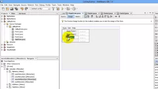 Java Tutorial 31 - Calling JFrame Forms