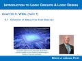 5 7 - Overview of Test Benches