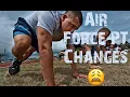 Changes to the Air Force PT Test