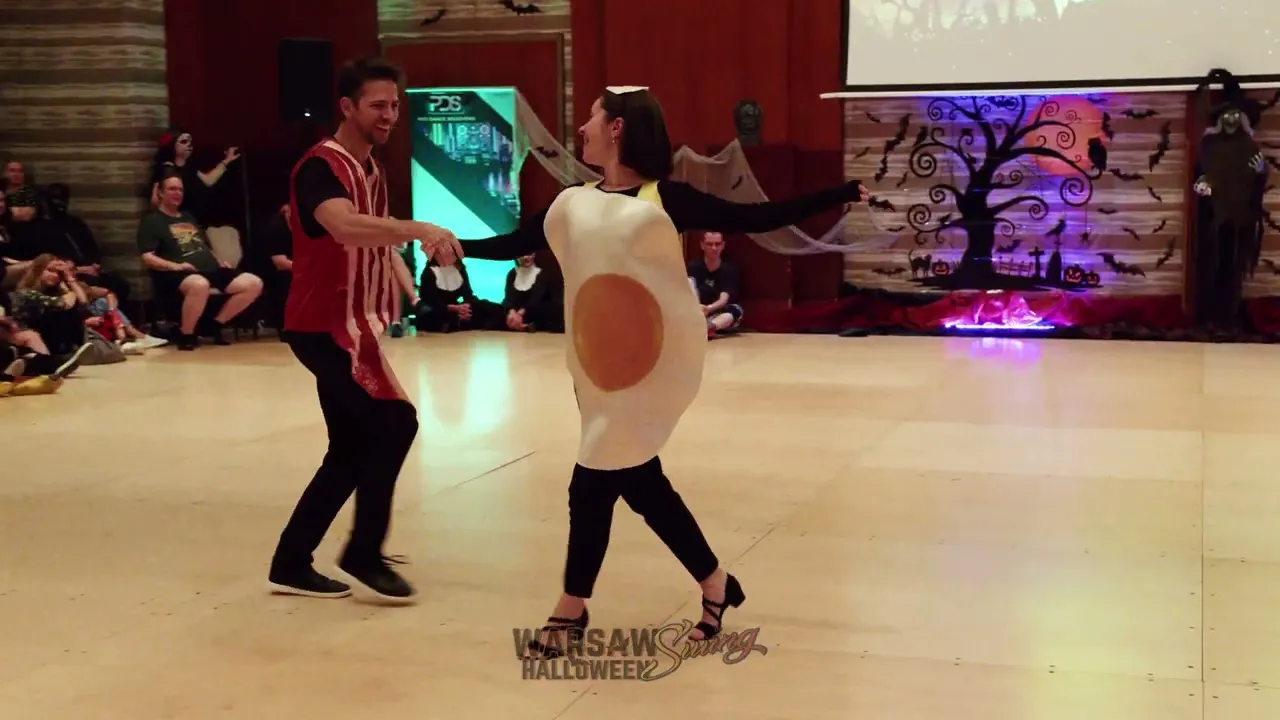 Daniel Pavlov & Maria Elizarova - ProShow Lead & Follow - Warsaw Halloween Swing 2024