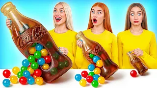 تحدي لوحة كبيرة أو متوسطة أو صغيرة معركة المطبخ مع الطعام Super Hyper DO 