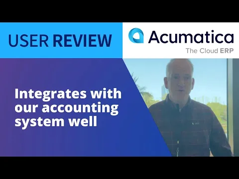 Thumbnail for Software we rely on | Acumatica User Review