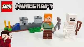 LEGO Minecraft Skeleton Defense (30394) Polybag Review