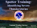 Severe Spotter Training Part 3 - Identification