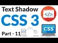 CSS 3 - Text Shadow