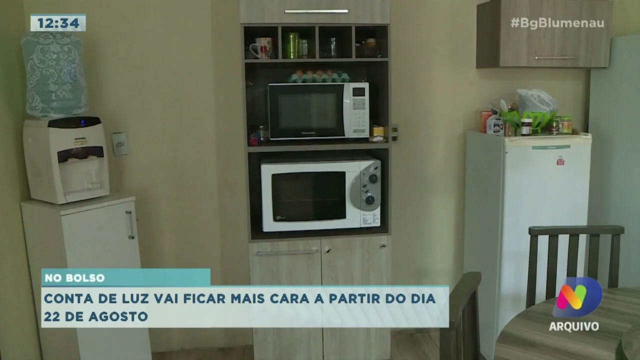 Conta de luz vai ficar mais cara a partir do dia 22 de agosto