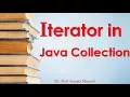 Java Iterator Java collection framework hindi