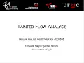 Tainted Flow Analysis - Part 1