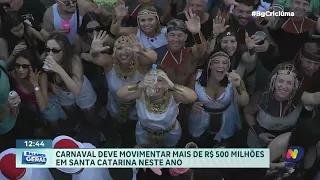 Carnaval em SC promete movimentar mais de 500 milhões de reais em 2025