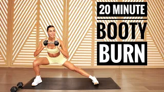 20 Min Booty Burn Minimal Equipment Tone and Build Sami Clarke