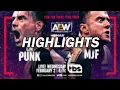 Download Lagu MJF vs. CM Punk | AEW Dynamite | Highlights |