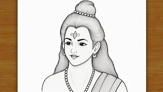 Shree ram drawing | Dussehra drawing easy | Ram drawing easy | Drawing Pictures | Chitra | Diwali 