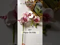 Download Lagu DIY paper Orchid | How to make orchids from sketchbook paper