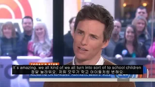 신비한 동물사전2 에디 레드메인 Eddie Redmayne 인터뷰 한영자막 