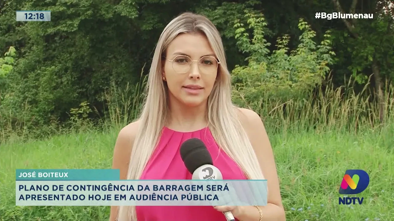 Plano de contingência da barragem de José Boiteux será apresentado hoje