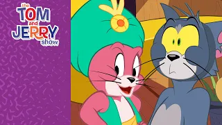 A Genie Starts a Battle for Control | The Tom and Jerry Show | Boomerang