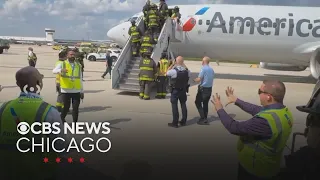 What s going on with the plane tire incidents at Chicago O Hare Airport