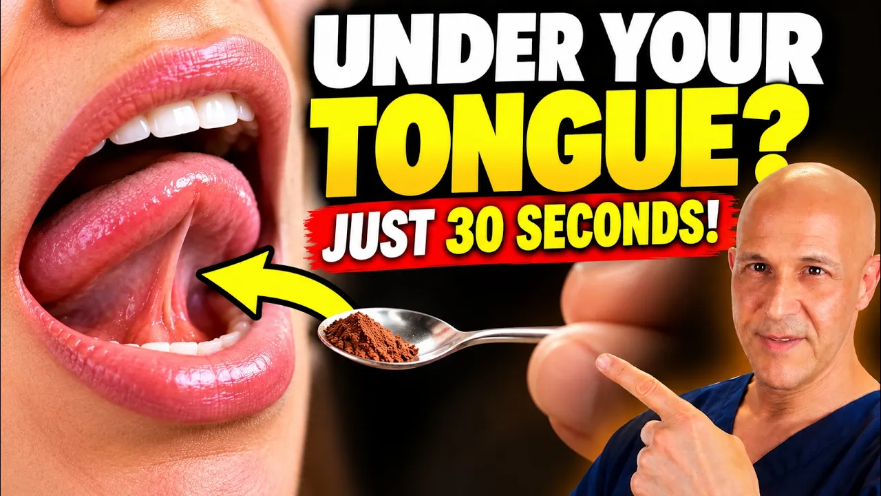 Put This Under Your Tongue for 30 Seconds… Here's What Happens | Dr. Mandell