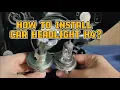 How To Replace H4 Halogen Bulb With LED Headlight Bulb