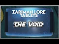 Warframe Zariman Tablets Lore Explaned - The Void