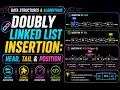 Doubly Linked List Insertion Head Tail Position GATE Data Structures Algorithms