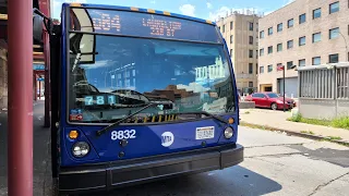 MTA NYC Bus Onboard 2022 NovaBus LFS Conehead 8832 On Laurelton Bound Q84 FULL RIDE 2022