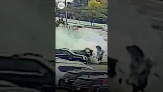 Allegedly drunken driver crashes into vehicles flips over in Wisconsin USA TODAY