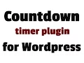 Countdown timer plugin for Wordpress