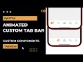 SwiftUI Animated Custom Tab Bar - TabView