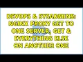 DevOps SysAdmins nginx proxy GET to one server GET everything else on another one