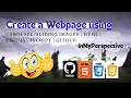 Cool Webpage with HTML CSS JavaScript code available in github