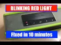 Fix the blinking red light issue on the Bose Soundlink Mini 2 Speaker in 10 minutes