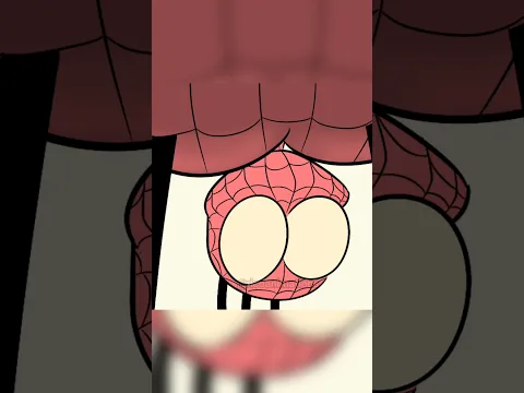 Spider of the jungle 😀  full video on the channel. #spiderman #anime #shorts