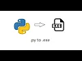 Convert python file to exe py to exe
