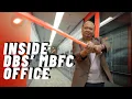Office tour inside the DBS offices at Marina Bay Financial Centre