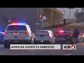 Albuquerque police arrest suspects accused of two homicides