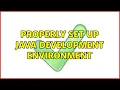 Ubuntu Properly set up java development environment