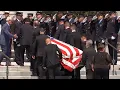 Wake for Newark Firefighter Acabou held ahead of funeral Thursday