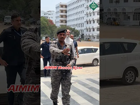 Dilan Teer Bija | Asaduddin Owaisi With High Tight Security At Darussalam